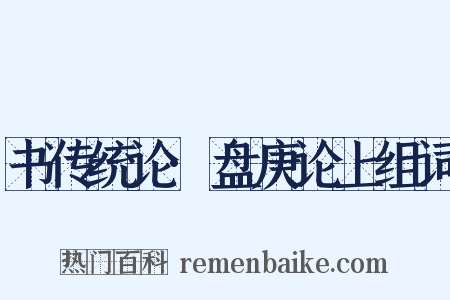 书传统论·盘庚论上组词是什么意思的图片